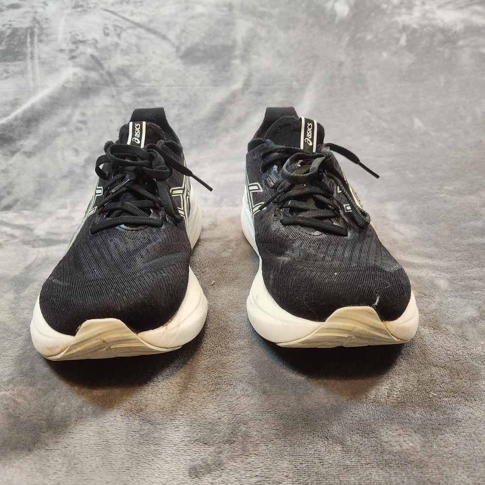 Asics Shoes Womens 8 Black Gel Nimbus 27 Sneakers Athleisure 1012B753 - Picture 6 of 9